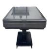 Automatic Mahjong Table Gray Ultra-Thin Pedestal Folding Style with 44mm No-Numberes Tiles Electric Mahjong More Rounds No More Shuffling view 2