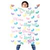 Yeshop Sweet Candy Dreams Personalized Receiving Baby Blankets for Girls Boys Kids with Name,Customized Swaddle Blankets Gift for Newborn Crib Infants 30x40 Inches view 4