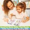 THE BAMBINO TREE Phonics Flash Cards - Learn to Read in 20 Phonic Stages - Education for Kids Ages 4-8 Kindergarten 1st 2nd Grade view 3
