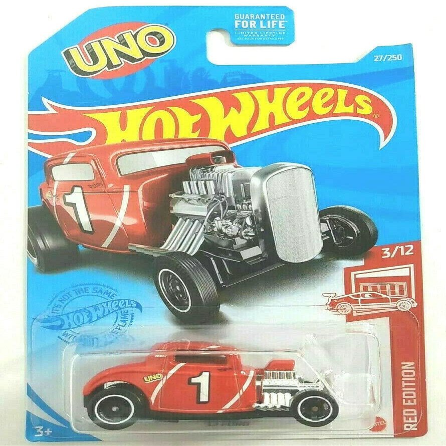 DieCast Hotwheels '32 Ford [Red Edition] 3/12