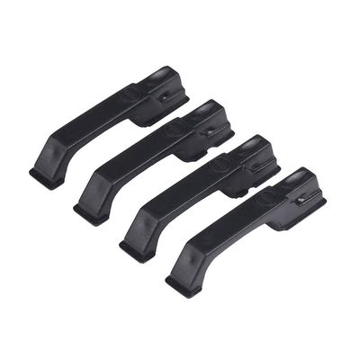 Fishawk 4 Pcs Car Door Handle Simulation Car Door Handle, RC Car Door Handle, for RC Car for -4 D90 Axial SCX10 1/10 Scale RC Crawler Car