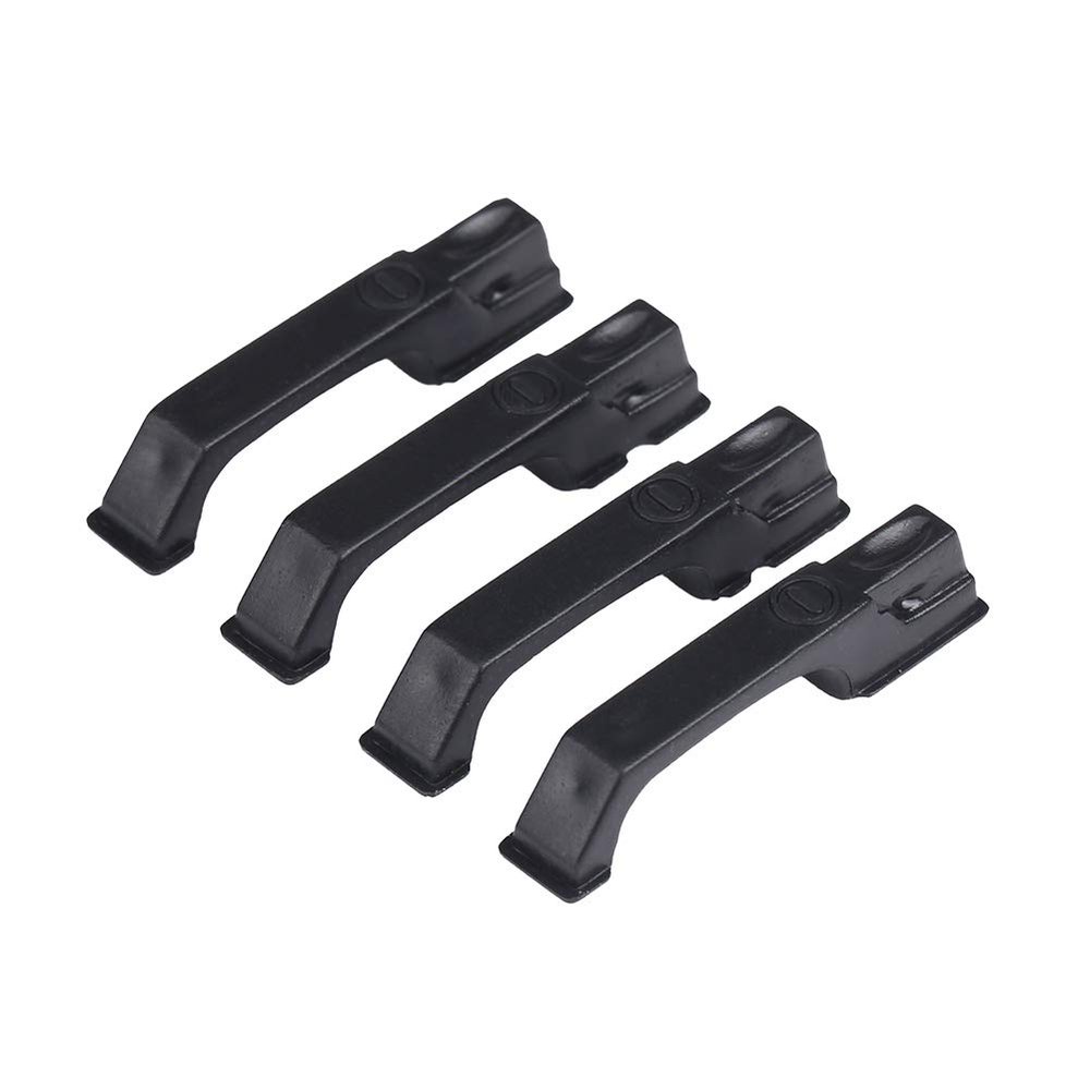 Fishawk 4 Pcs Car Door Handle Simulation Car Door Handle, RC Car Door Handle, for RC Car for -4 D90 Axial SCX10 1/10 Scale RC Crawler Car