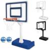 GoSports Splash Hoop Elite Pool Hoop Basketball Game with Water Weighted Base, Adjustable Height, Regulation Steel Rim and 2 Pool Basketballs view 1