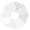 BaeBae Goods Potty Training Underwear for Boys and Girls 8 Piece, Absorbent Cotton Baby Toddler Training Pants for 12M, Unisex Underpants Green view 1