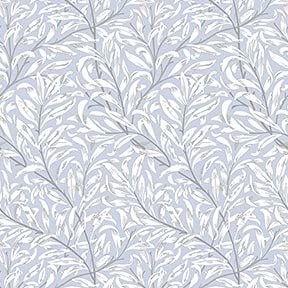 Itsy Bitsy Mini - Blue Jolie Willow - Dollhouse Wallpaper 1:12 Scale - Peel and Stick 12 inches x 18 inches Self-Adhesive