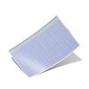 Itsy Bitsy Mini - Periwinkle Blue Jolie Moire with Border - Dollhouse Wallpaper 1:12 Scale - Peel and Stick 12 inches x 18 inches Self-Adhesive view 2