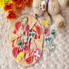 Felt Food Pizza Set Pretend Play Kitchen Montessori Learning Gift Felt Food Restaurant Play Activity Preschool Birthday Party Game view 1