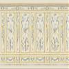 Itsy Bitsy Mini - French Panels Mural with Window Seat - Dollhouse Wallpaper 1:12 Scale - Peel and Stick 12"x18" Self-Adhesive (Panel) view 1