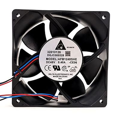 AFB1248SHE 120mm 48V Axial Fan AFB1248SHE 48V 0.40A 12038 Server Cooling Fan