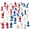 BMC Revolutionary War Plastic Army Men - 34 British, American, French Soldiers view 4