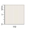 Itsy Bitsy Mini - Beige Ethereal Stripe - Dollhouse Wallpaper 1:12 Scale - Peel and Stick 12 inches x 18 inches Self-Adhesive view 3