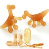 WAJIAYON Amber Oil Baby Teething Toys for Babies 0-6 Months,Silicone Baby teethers for Babies 3 Months+,Freezer BPA Free Soft and Textured Chew Infant Toys Easter Gifts for Boys and Girls-Dinosaur view 1