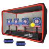 MTISGREAT Electronic Auto Reset Digital Shooting Target with net for Toy Gun Gifts for Kids Boys Girls Age 3+ view 1