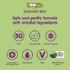 Boogie Mineral Sunscreen Stick SPF 50 - (2 Pack) 0.49 oz - Sunscreen for Kids - Broad Spectrum UVA & UVB Protection - Water Resistant - Hypoallergenic - 100% Naturally Derived Ingredients view 4