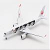 Aviation for Japan Airlines Arashi Airbus A350-900 JA04XJ 1/400 diecast Plane Model Aircraft view 1