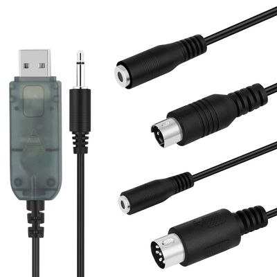 Flysky SM100 USB RC Airplane Drone Flight Simulator Adapter Cable 2.4G for FS-i6 FS-i10 FS-i6 FS-i4 FS-T6 FS-CT68 FS-T4B FS-GT3 TH9X GT2 Remote Controller Transmitter to Computer Simulator Software