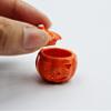 Hobby shop 2 Pcs Dollhouse Miniatures Ceramic Halloween Pumpkin Carved 2.5 cm Decoration Gift Set No. 002 view 3