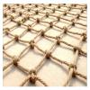 Rope Netting, Heavy Duty Cargo Net Hemp Rope Birds Net Outdoor Kids Climbing Safety Net Stair Fence Tree House Swing Protective Net Decor Playground (Size : 4 * 4m(13 * 13ft)) view 2