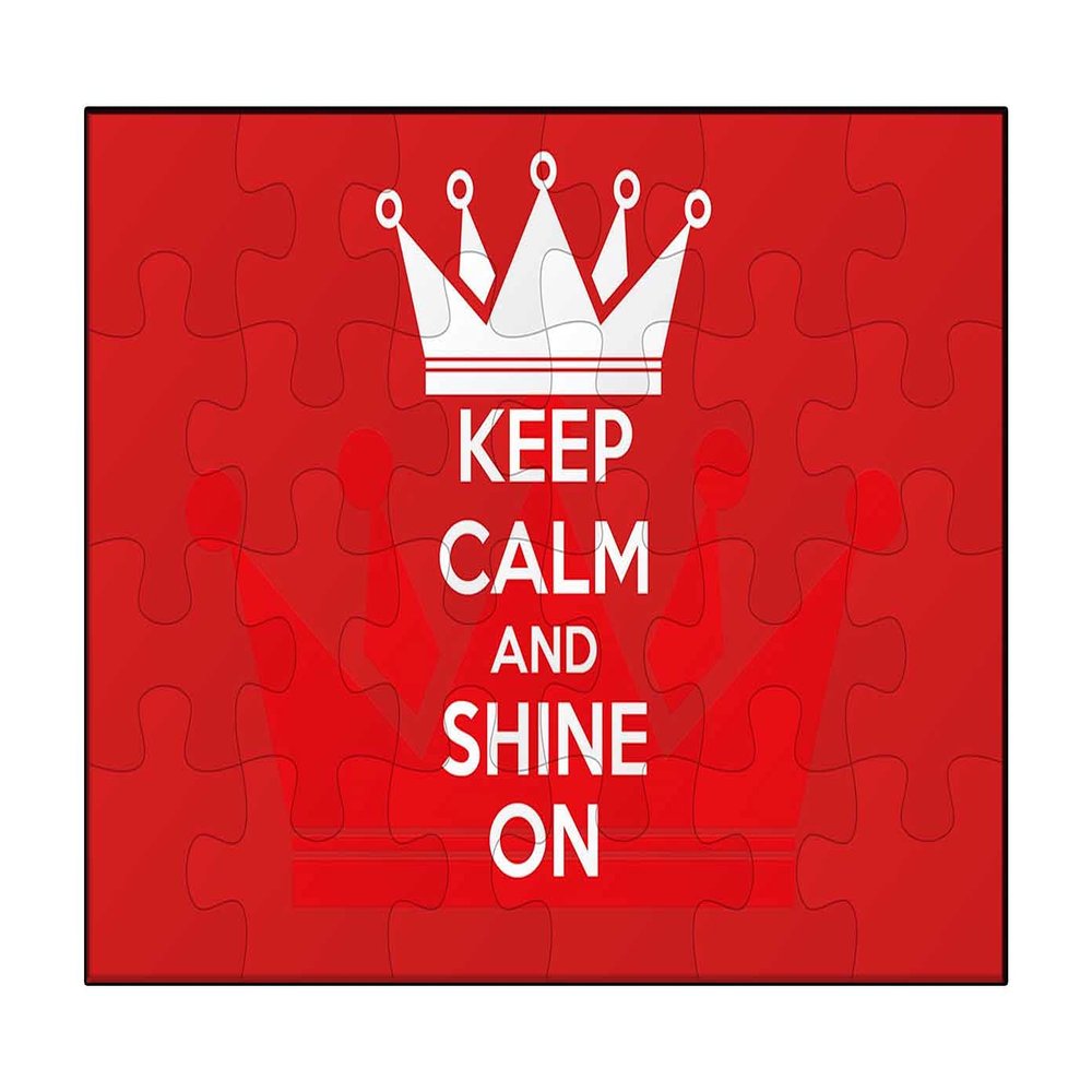 Makoroni - Keep Calm and Shine ON - Jigsaw Puzzle 30 pcs, DesI82