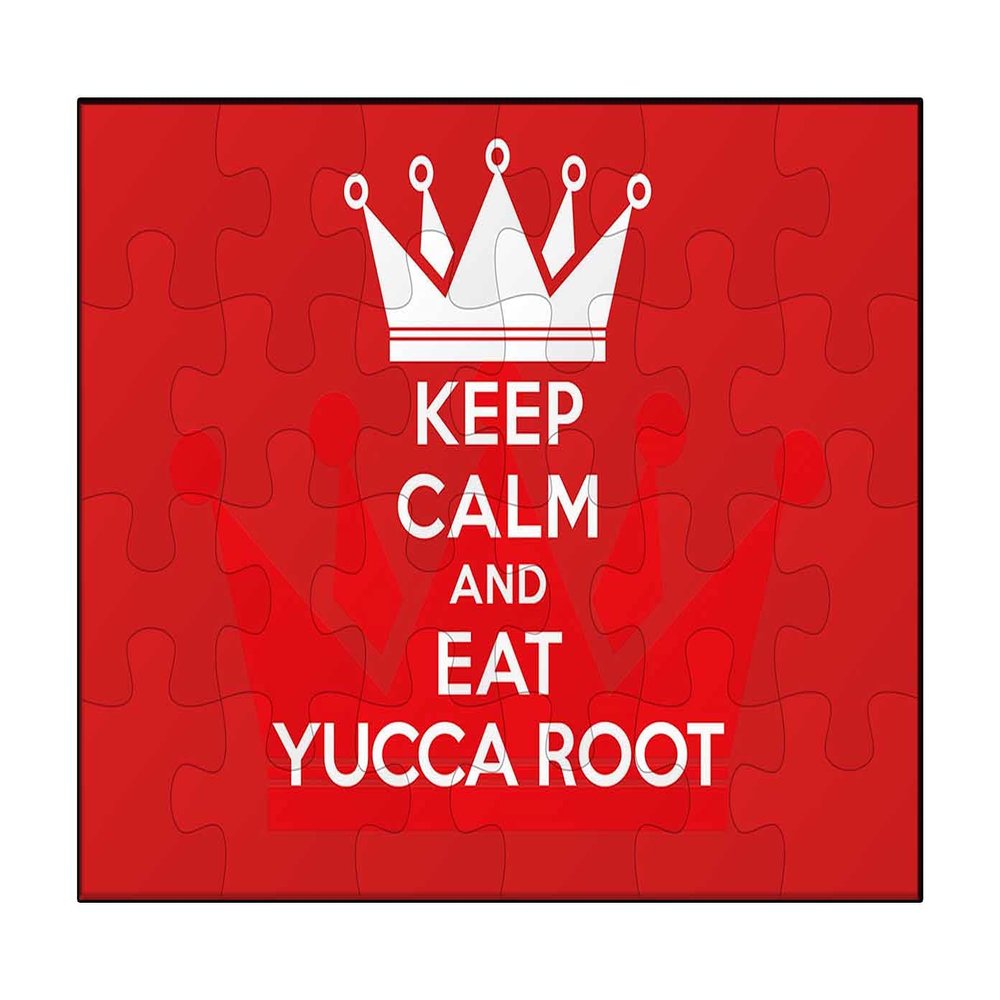 Makoroni - Keep Calm and EAT Yucca Root - Jigsaw Puzzle 30 pcs, DesL53