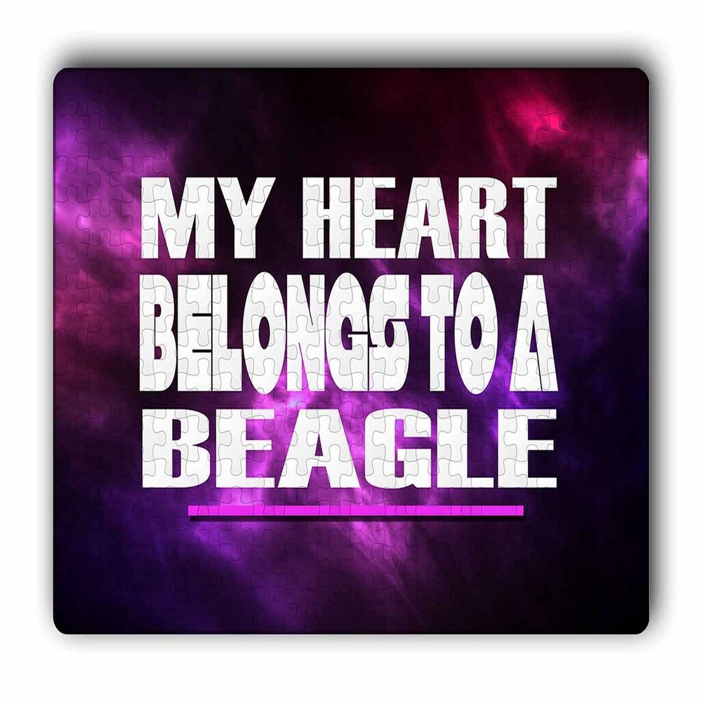 Makoroni - My Heart Belongs to A Beagle - Jigsaw Puzzle 252 pcs, DesD55