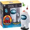 Among Us White Crewmate Ink Stamper Egg Plunger Hat 5" Figure Party Favor view 2