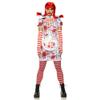 Seeing Red Evil Fast Food Girl Includes Dress, Apron, Gloves, Wig (Small) view 1