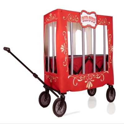 Seeing Red Circus Cage Wagon Cover O/S Wagon Cover only