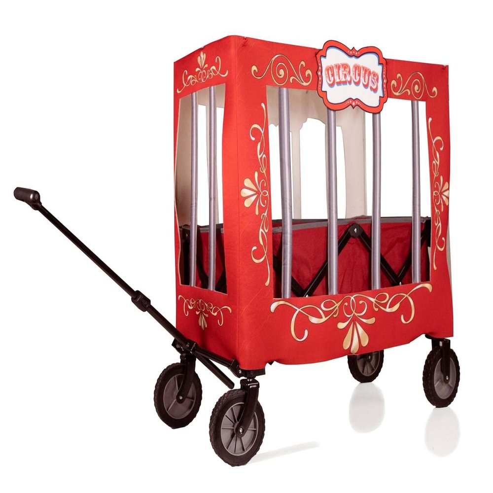 Seeing Red Circus Cage Wagon Cover O/S Wagon Cover only
