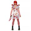 Seeing Red Evil Fast Food Girl Includes Dress, Apron, Gloves, Wig (X-Small) view 2