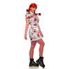 Seeing Red Evil Fast Food Girl Includes Dress, Apron, Gloves, Wig (X-Small) view 4