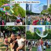 Bubbleventi Giant Bubble Mix | Made in USA |100% Vegan Non-Toxic Powder Makes 20 Gallons of Premium, Big Bubble Solution for Kids STEM Fun | Use in Bubble Wands + Machines (Makes 20 Gallons) view 2