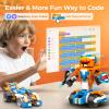 Apitor Robot X Robot Building Kit, 12-in-1 Programmable APP Remote Control RC Car, STEM Robotics Coding Set, Educational Birthday Gifts for Boys Girls Kids Ages 8-12 (600 Pieces) view 2