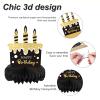 9 Pieces 40th Birthday Decoration 40 th Birthday Centerpieces for Tables Decorations Cheers to 40 Years Honeycomb Table Topper for Men and Women Forty Years Party Decor Supplies view 3