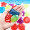 24 Pieces Big Dive Gem Pool Toys, Colorful Big Sinking Diving Gems Dive Crystals, Summer Underwater Swimming Toy Set for Games Pool Use view 3
