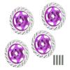 4PCS RC Universal Brake Disc Aluminum RC Car Brake Disc Metal Hex Adapter for 1/10 Remote Control Car Model Car() view 1