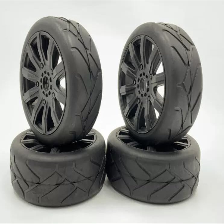 1/8 1/7 GT C3 BLX R8 801GTX BMT ZD EX-07 Brushless 6S/8S Rally Car Wheels/Tires x4 for Cen Racing FTX Supaforza GT FSR DT HB KYOSHO GT8 LOSI ARRMA Serpent MJX 7303 C3 XRAY RX8 HoBao VTE2 Traction GT3