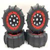 1/8 1/7 Beach/snow shore COURSE Desert Off Road Buggy Wheels/Tires 4pcs for YIKONG TRAXXAS UDR ARRMA MOJAVE KRATON 6S FTX DR8 FS RACING ATOM HobbyTech LOSI view 3