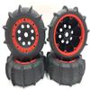 1/8 1/7 Beach/snow shore COURSE Desert Off Road Buggy Wheels/Tires 4pcs for YIKONG TRAXXAS UDR ARRMA MOJAVE KRATON 6S FTX DR8 FS RACING ATOM HobbyTech LOSI view 4