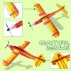 8" Airplane Toy,12 Different Designs Planes Toys For Boys,Foam Glider Planes Toys,Birthday Favors Lightweight Paper Airplanes,Individually Packed Outdoor Flying Toys,Party Favors For kids 8-12(24 PCS) view 3
