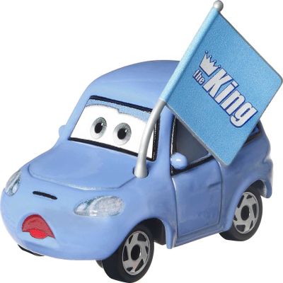 Disney Cars Toys Die-Cast Matthew True Blue Mccrew, 1:55 Scale Fan Favorite Character Vehicle for Racing and Storytelling Fun, Gift for Kids Ages 3 Years and Older, Multicolor, (HFB43)