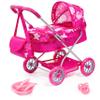 Bayer: Pram Smarty Set 6 in 1 - Modern Doll Stroller with Accessories for Dolls Up to 18 inches view 1