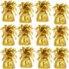 Metallic Balloon Weights, Birthday Party Favors, Novelty and Gag Gifts, 5.5" Inches, 12-Pack (Gold) view 1