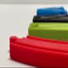 Serial Variety Multicolor Train Track and Switches Set view 4