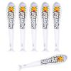 The Dreidel Company Large Baseball Bat Inflate, (6-Pack) Perfect for Kids, Bag Fillers, Classroom Prizes, Event Decorations, Ideal Party Favors, 24" Tall (6-Pack) view 1