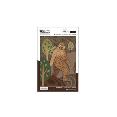 1000 Piece Jigsaw Puzzle - Sasquatch