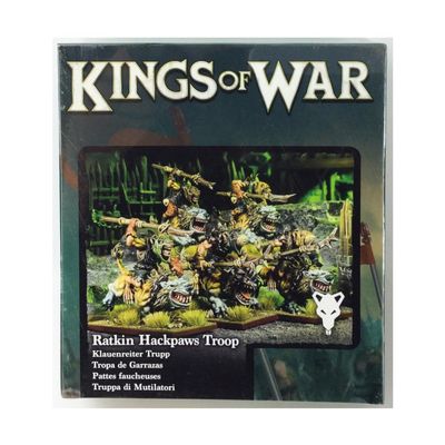 Mantic Games Kings of War 3E: Ratkin - Hackpaws Troop