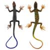 NUOBESTY Realistic Fake Lizard Artificial Model Reptile Plastic Lizard Action Figures Trick Playthings Prank Educational Toys 2Pcs view 1