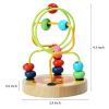 AISHUN Bead Maze Toy for Toddlers Wooden Colorful Roller Coaster Educational Circle Toys Learning Preschool Toys Birthday Gift for Boys and Girls view 4