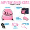 Adventure Kidz - Outdoor Exploration Kit, Childrens Toy Binoculars with Case, Flashlight, Compass, Fox Whistle, Magnifying Glass, Backpack. Great Gift Set for STEM, Pretend Play view 2